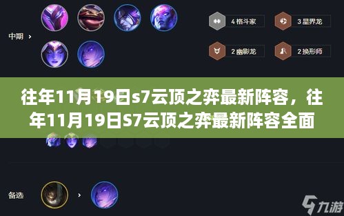 往年11月19日S7云顶之弈最新阵容详解与全面评测介绍