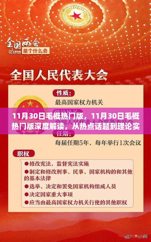 11月30日毛概热门版深度解读，热点话题与理论实践的全面剖析