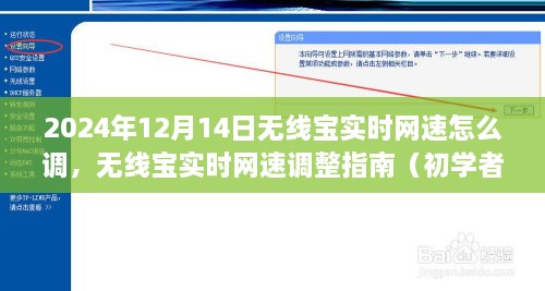 无线宝实时网速调整指南，初学者与进阶用户适用（针对2024年12月14日）
