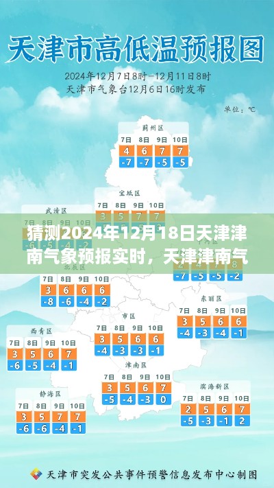天津津南气象预报解析，未来气象趋势探讨与实时预报预测（2024年12月18日）