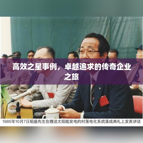 高效之星事例，卓越追求的传奇企业之旅