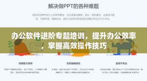 办公软件进阶专题培训，提升办公效率，掌握高效操作技巧