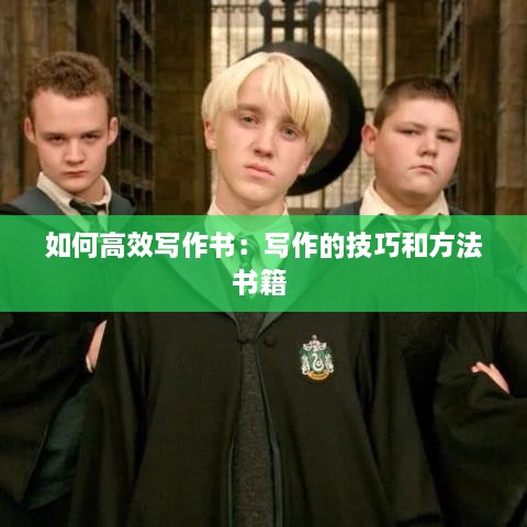 如何高效写作书：写作的技巧和方法书籍 