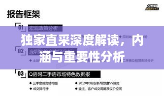 独家直采深度解读，内涵与重要性分析