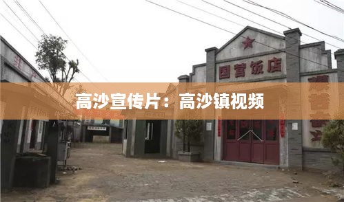 高沙宣传片：高沙镇视频 