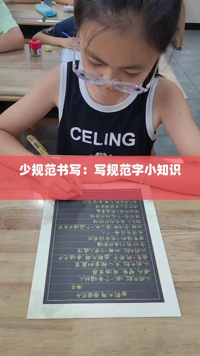 少规范书写：写规范字小知识 