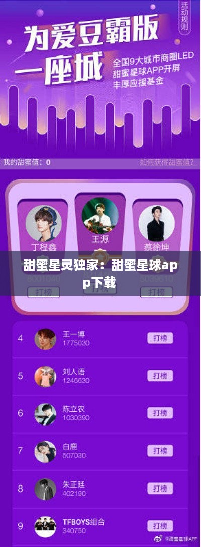 甜蜜星灵独家：甜蜜星球app下载 