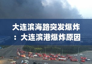 大连滨海路突发爆炸：大连滨港爆炸原因 