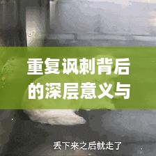 重复讽刺背后的深层意义与影响探究