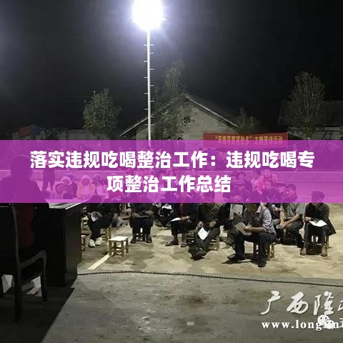落实违规吃喝整治工作：违规吃喝专项整治工作总结 