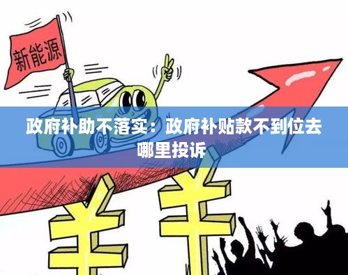 政府补助不落实：政府补贴款不到位去哪里投诉 