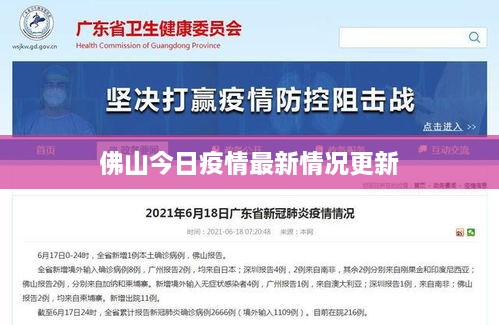 佛山今日疫情最新情况更新