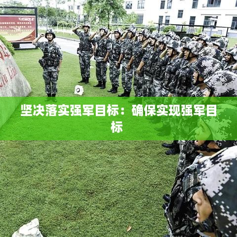 坚决落实强军目标：确保实现强军目标 