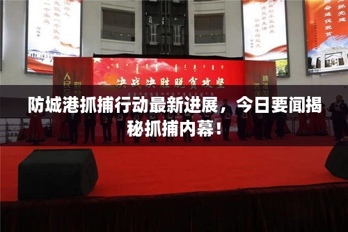 防城港抓捕行动最新进展，今日要闻揭秘抓捕内幕！