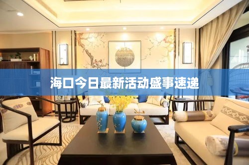海口今日最新活动盛事速递
