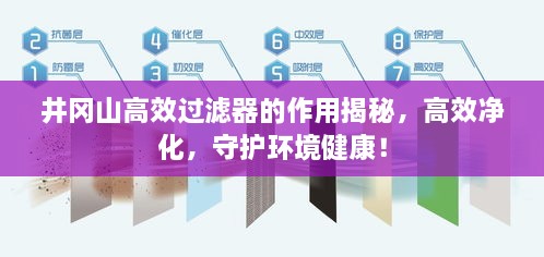 井冈山高效过滤器的作用揭秘，高效净化，守护环境健康！