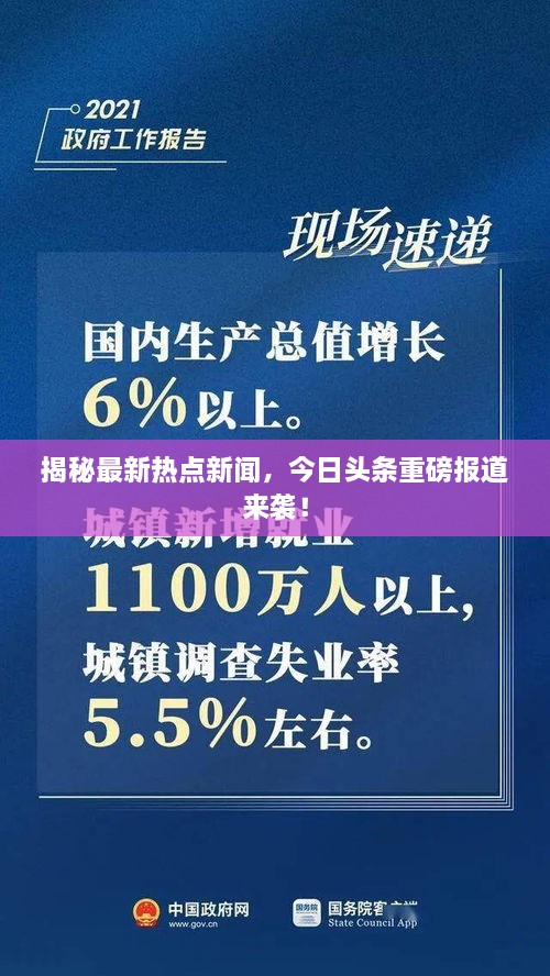 揭秘最新热点新闻，今日头条重磅报道来袭！
