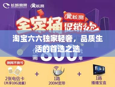 淘宝六六独家轻奢，品质生活的首选之选