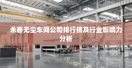 永春无尘车间公司排行榜及行业影响力分析