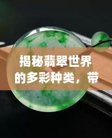 揭秘翡翠世界的多彩种类，带你领略翡翠之美！