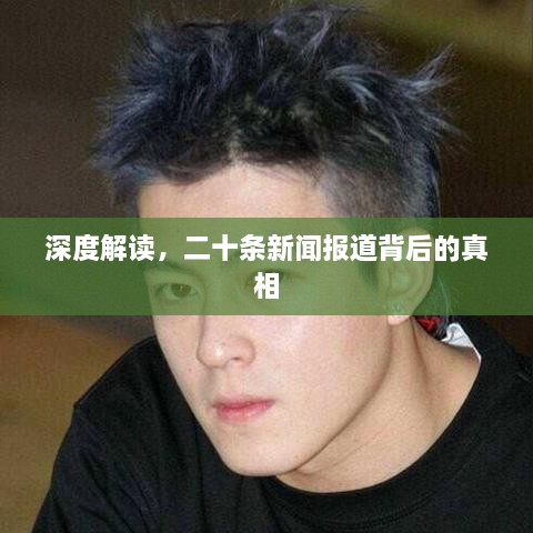 深度解读，二十条新闻报道背后的真相