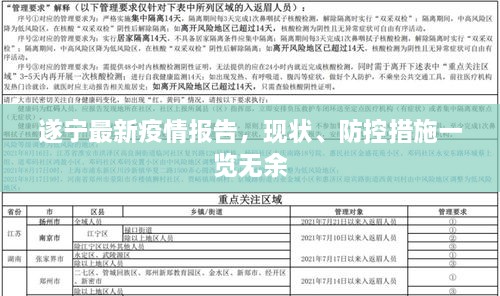 遂宁最新疫情报告，现状、防控措施一览无余
