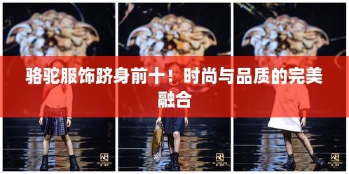 骆驼服饰跻身前十！时尚与品质的完美融合