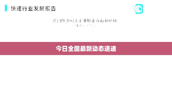 今日全国最新动态速递