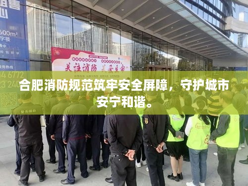 合肥消防规范筑牢安全屏障，守护城市安宁和谐。