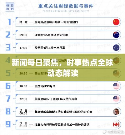 新闻每日聚焦，时事热点全球动态解读