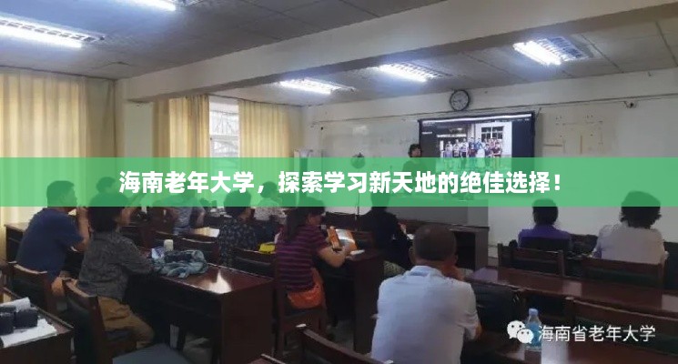 海南老年大学，探索学习新天地的绝佳选择！