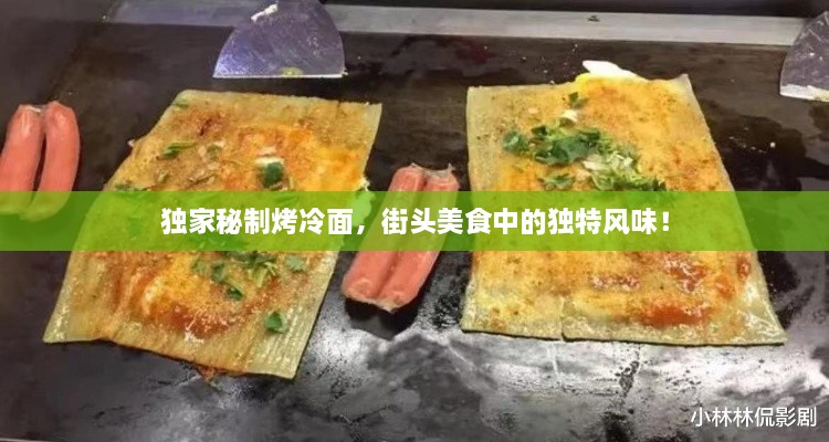 独家秘制烤冷面，街头美食中的独特风味！