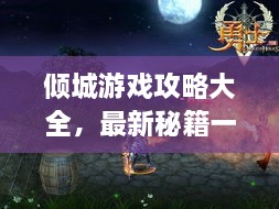 倾城游戏攻略大全，最新秘籍一网打尽