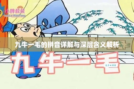 九牛一毛的拼音详解与深层含义解析