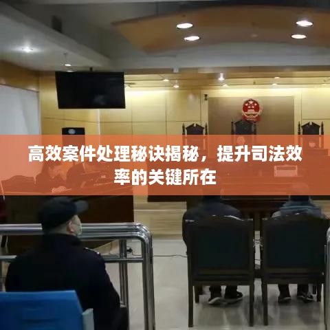 高效案件处理秘诀揭秘，提升司法效率的关键所在
