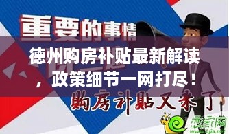 德州购房补贴最新解读，政策细节一网打尽！