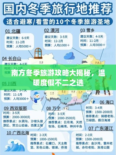 南方冬季旅游攻略大揭秘，温暖度假不二之选