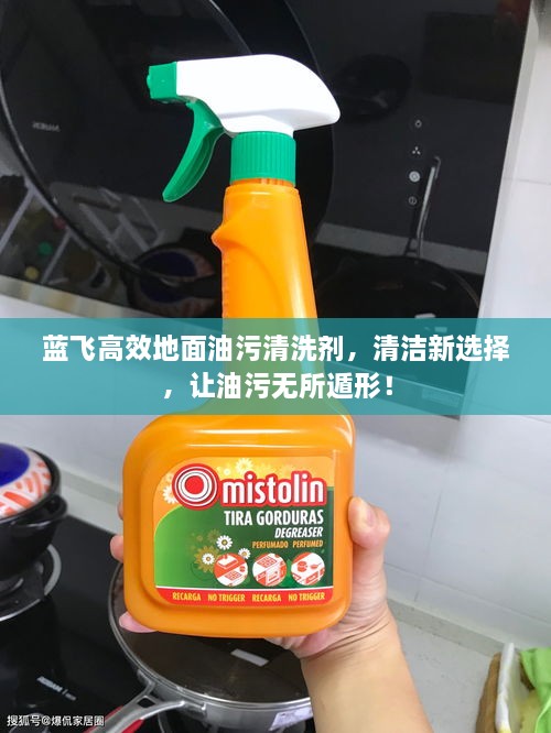蓝飞高效地面油污清洗剂，清洁新选择，让油污无所遁形！
