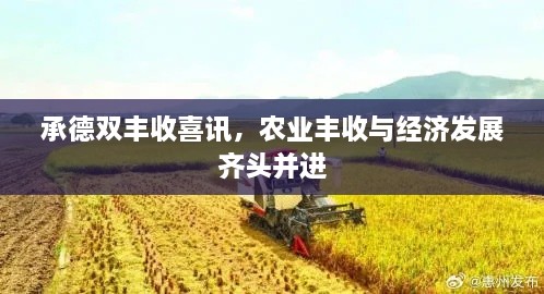 承德双丰收喜讯，农业丰收与经济发展齐头并进