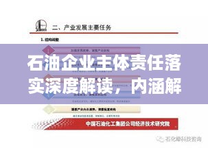 石油企业主体责任落实深度解读，内涵解析与实践路径探索