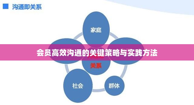 会员高效沟通的关键策略与实践方法